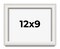Photo Size Shadow Box 1.5" Depth Silver Picture Frame - UV Acrylic, Backing, Hanging Hardware